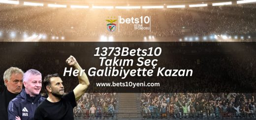 1373Bets10 takim sec her galibiyette kazan